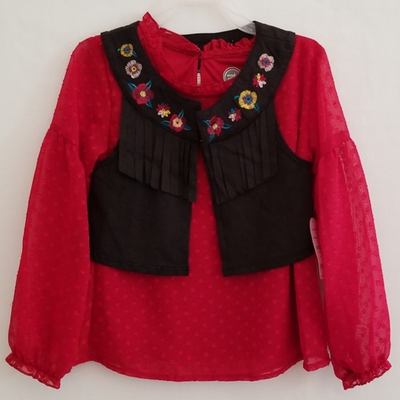 Wonder Nation Girls Multicolor 3-Piece Set - Picture 2 of 8